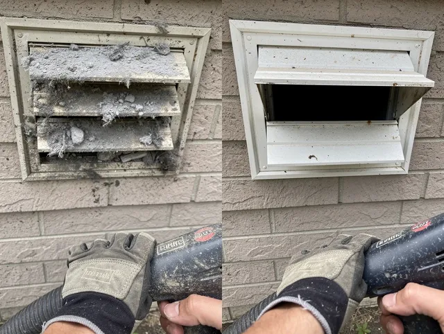 Professional dryer exhaust vent cleaning by Berlin Dryer Vent Cleaning in Berlin