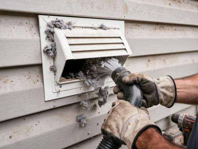 Professional dryer vent cleaning by Berlin Dryer Vent Cleaning in Berlin