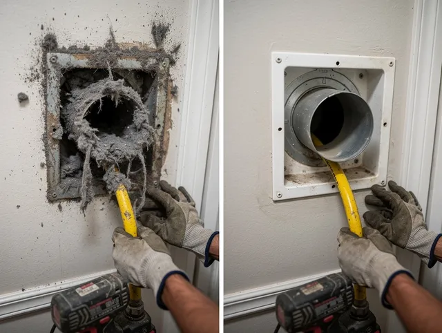Expert gas dryer vent cleaning by Berlin Dryer Vent Cleaning in Berlin